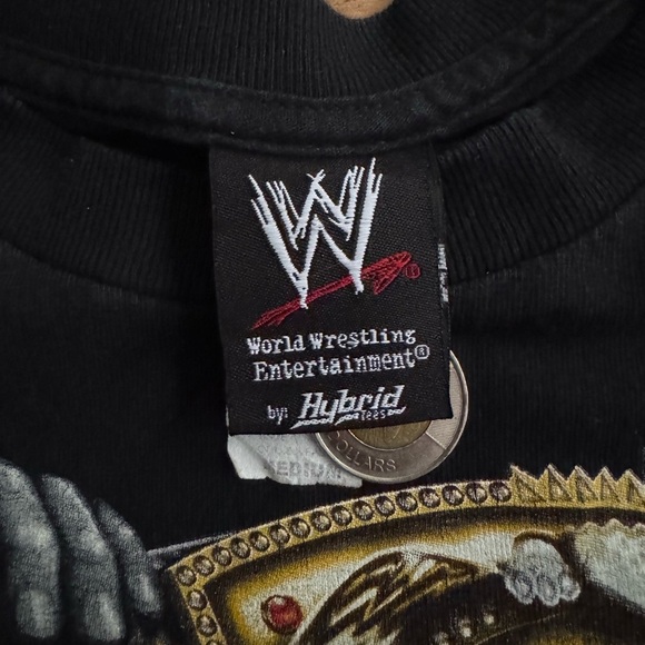 2006 WWE Black Short Sleeve Tee with Championship Graphic - Picture 3 of 3